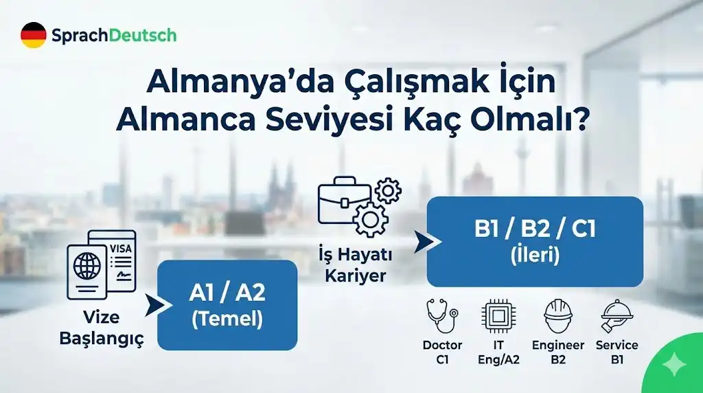 Almanya’da Çalışmak İçin Almanca Seviyesi Ne Olmalı?